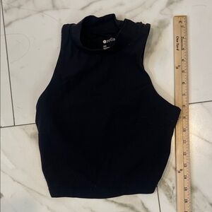 Zella Women's Black Crop Top